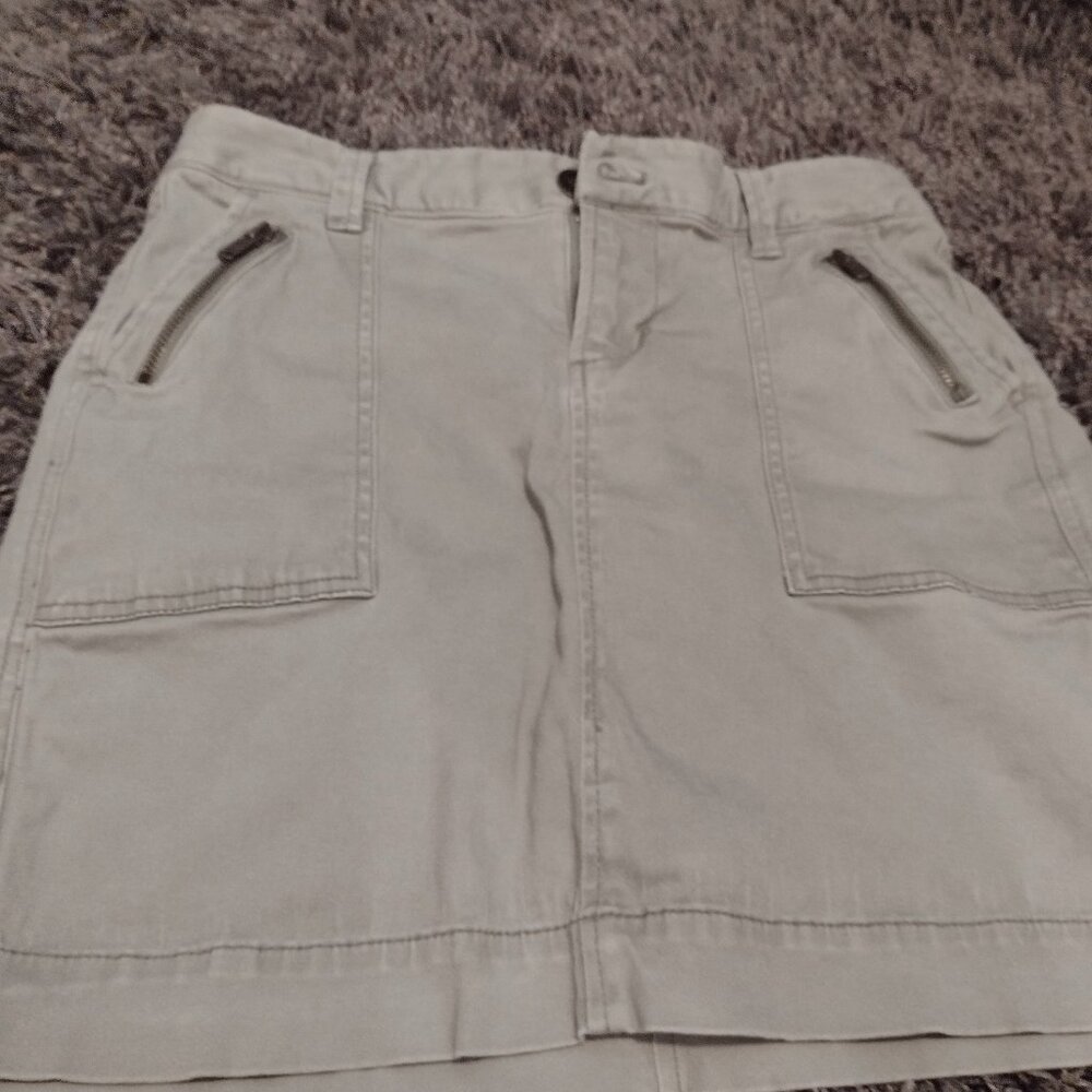 Old Navy Khaki Green Utility Skirt